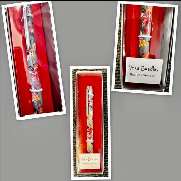 New Vera Bradley Ball Point Twist Pen - Picture 1 of 2